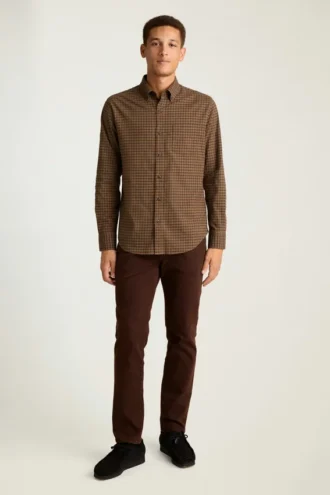 Camisas de franela elásticas y ligeras