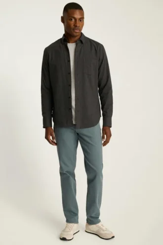 Camisas de franela elásticas y ligeras