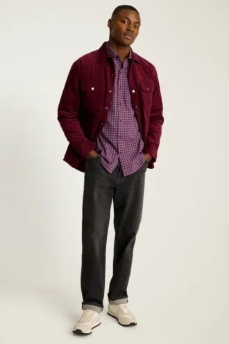 Camisas de franela elásticas y ligeras