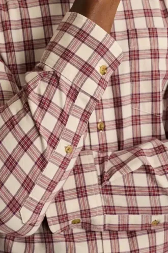 Camisas de franela elásticas y ligeras