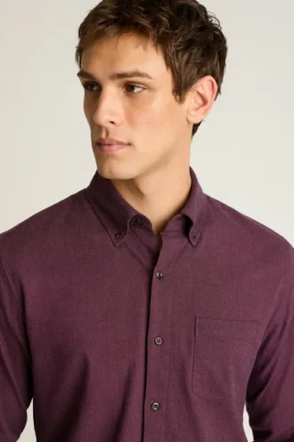 Camisas de franela elásticas y ligeras