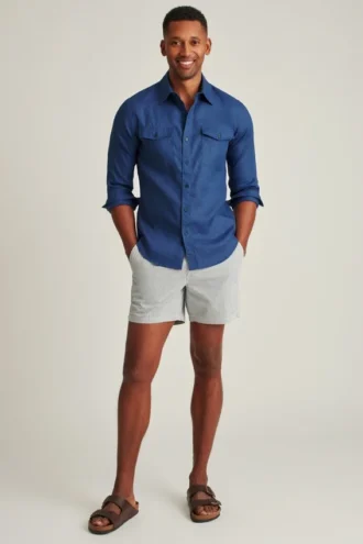 Camisas de lino lavado