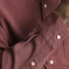 Camisas de Tencel teñidas en prenda | Camisas de Tencel suaves y transpirables con botones