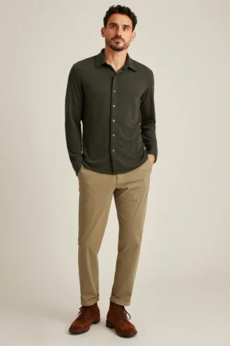 Camisas híbridas de merino