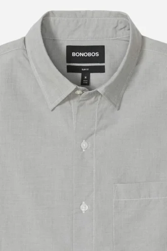 Camisas lavadas con botones – Algodón suavizado