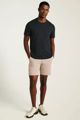 Camiseta con bolsillo de algodón orgánico