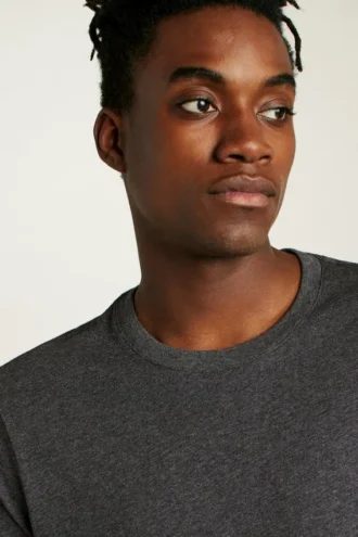 Camiseta de algodón orgánico para hombre