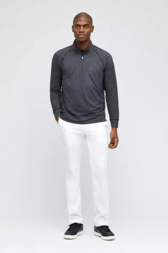 Camiseta Golf Tech con media cremallera