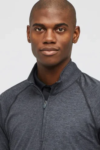 Camiseta Golf Tech con media cremallera