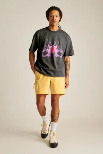 Camiseta gráfica holgada de manga corta Fielder