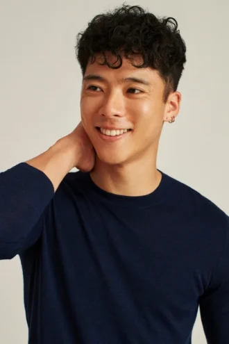 Camiseta híbrida de merino