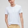 Camiseta Henley de manga corta Jetsetter