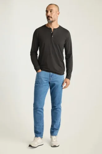 Camiseta Henley de manga larga Jetsetter Performance