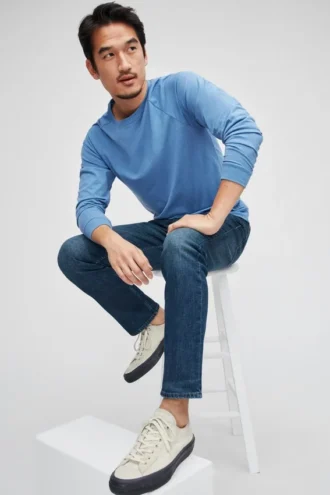 Camiseta suave de manga larga para el día a día