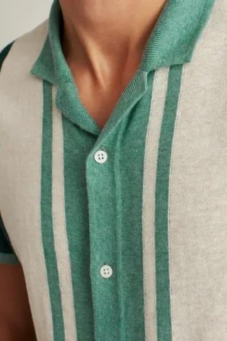 Cardigan Cabana de manga corta