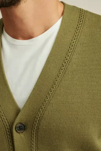 Cardigan de algodón