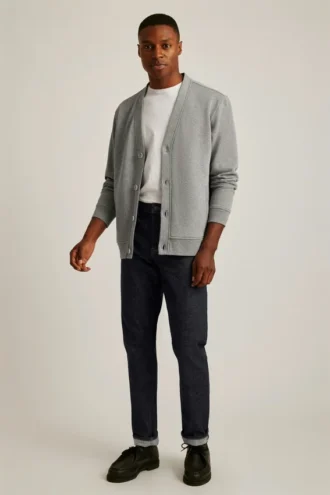 Cardigan de forro polar supersuave