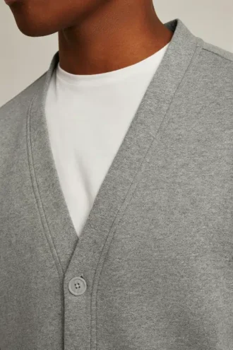 Cardigan de forro polar supersuave