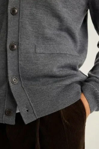 Cardigan de merino lavable