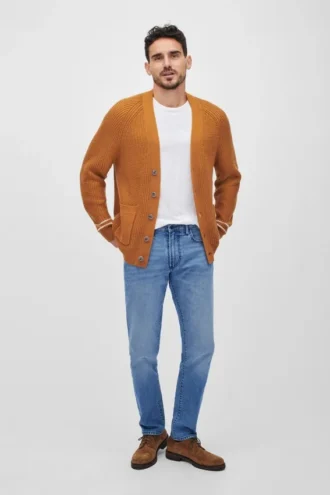 Cardigan texturizado