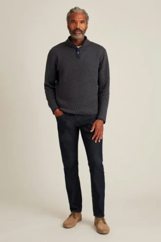 Chaleco acolchado reversible con botones a presión