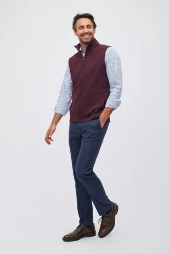 Chaleco de felpa con cremallera Daily Grind