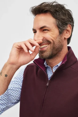 Chaleco de felpa con cremallera Daily Grind