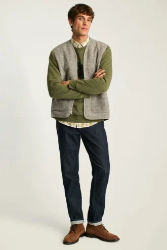 Chaleco de lana italiana