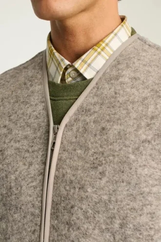 Chaleco de lana italiana