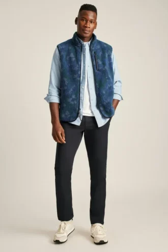 Chaleco de polar con cremallera