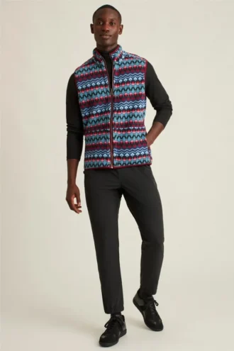 Chaleco reversible de forro polar