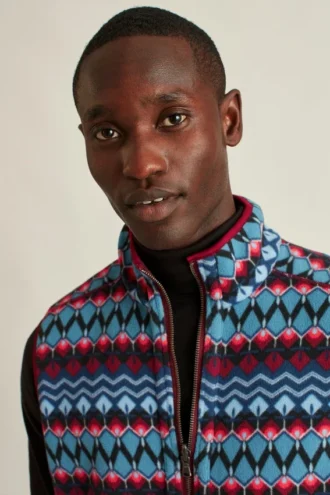 Chaleco reversible de forro polar