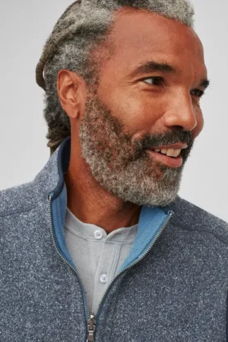 Chaleco reversible de polar Daily Grind