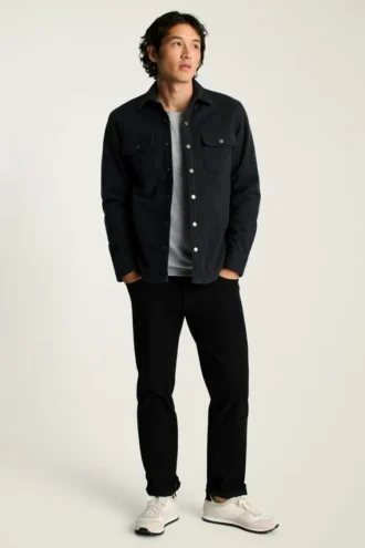 Chaqueta acolchada de franela