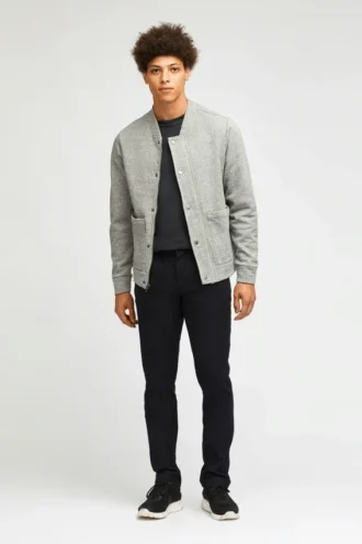 Chaqueta bomber de borrego