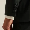 Chaqueta de esmoquin de lana italiana elástica Empire Chaqueta de esmoquin de lana italiana elástica Empire