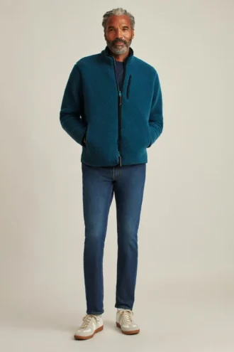 Chaqueta de forro polar con cremallera