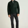 Chaqueta de forro polar para hombre de Bonobos | La calidez retro se une al estilo clásico