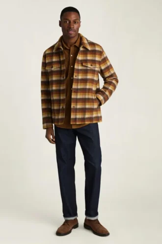 Chaqueta de lana italiana