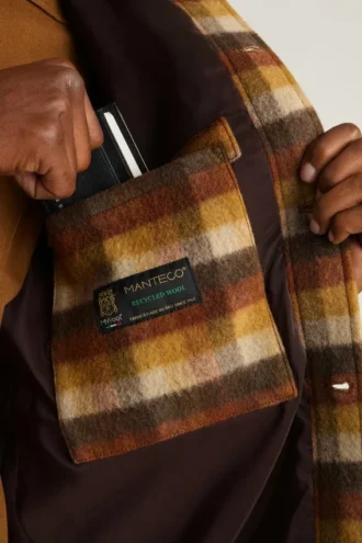 Chaqueta de lana italiana