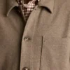 Chaqueta de trabajo | Chaqueta de suéter de trabajo para hombre, cómoda y versátil