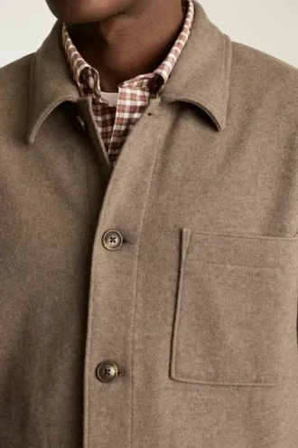 Chaqueta de trabajo | Chaqueta de suéter de trabajo para hombre, cómoda y versátil