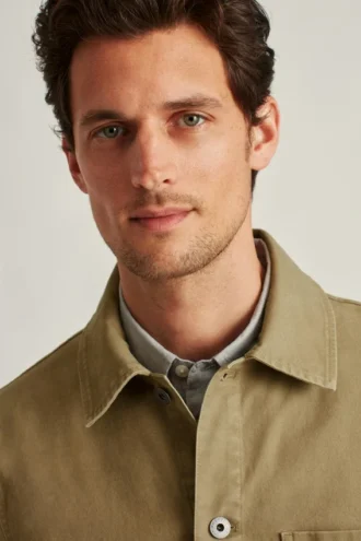 Chaqueta de trabajo de algodón elástico