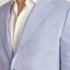 Chaqueta de traje de algodón elástico italiano