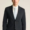 Chaqueta de traje de algodón elástico italiano Chaqueta de traje de algodón elástico italiano