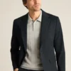 Chaqueta de traje de algodón elástico italiano Chaqueta de traje de algodón elástico italiano