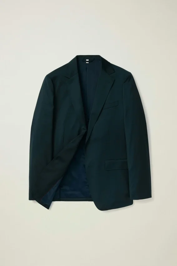Chaqueta de traje de lana elástica Jetsetter Stretch Chaqueta de traje de lana elástica Jetsetter Stretch