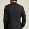 Chaqueta de traje de lana italiana 120S de primera calidad Chaqueta de traje de lana italiana 120S de primera calidad
