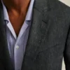 Chaqueta de traje de lino elástico italiano Chaqueta de traje de lino elástico italiano