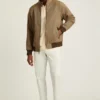 Chaqueta Harrington de lino de Bonobos: duradera, elegante y con estilo
